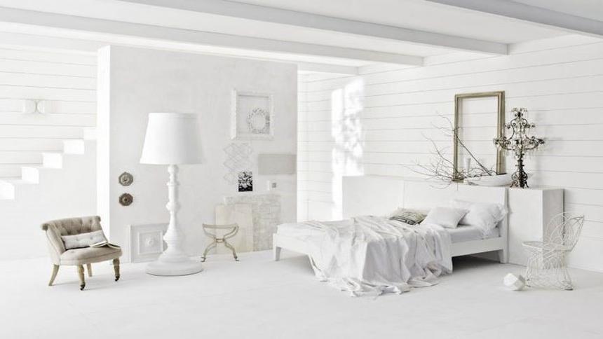 Une chambre blanche lumineuse - La chambre blanche en 20 façons - Elle  Décoration