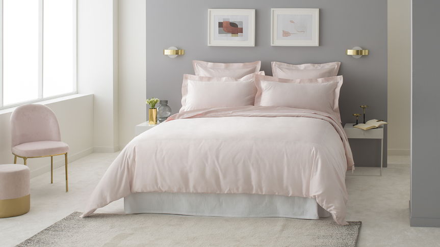 Couleur Crush : faites entrer le rose poudré dans votre chambre