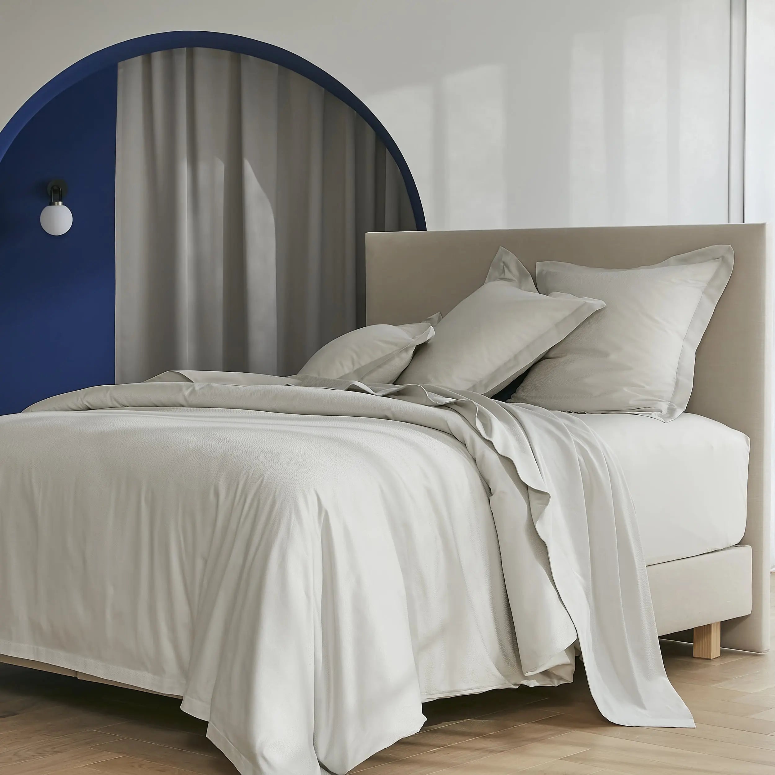 Housse de couette satin de coton Elite