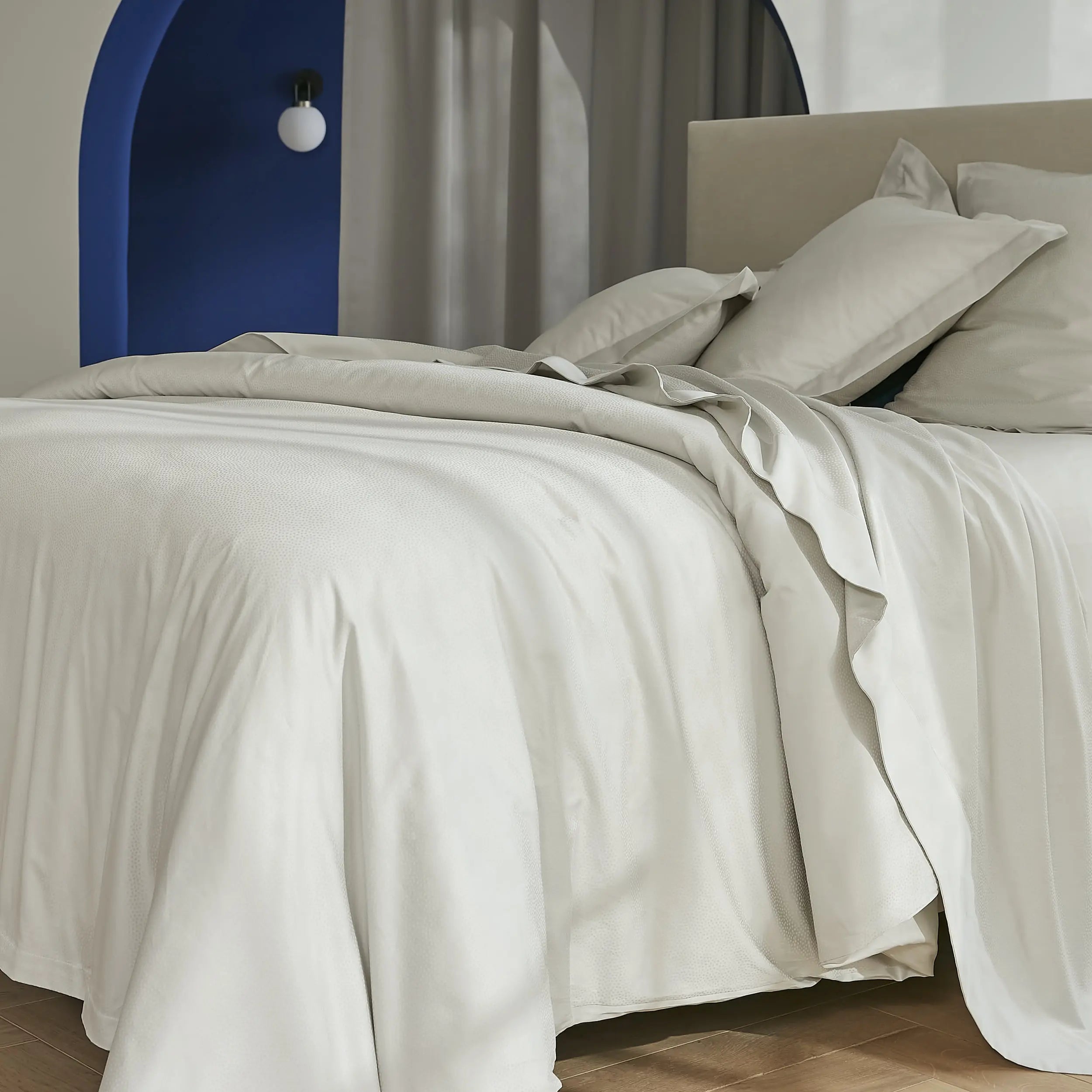 Housse de couette satin de coton Elite