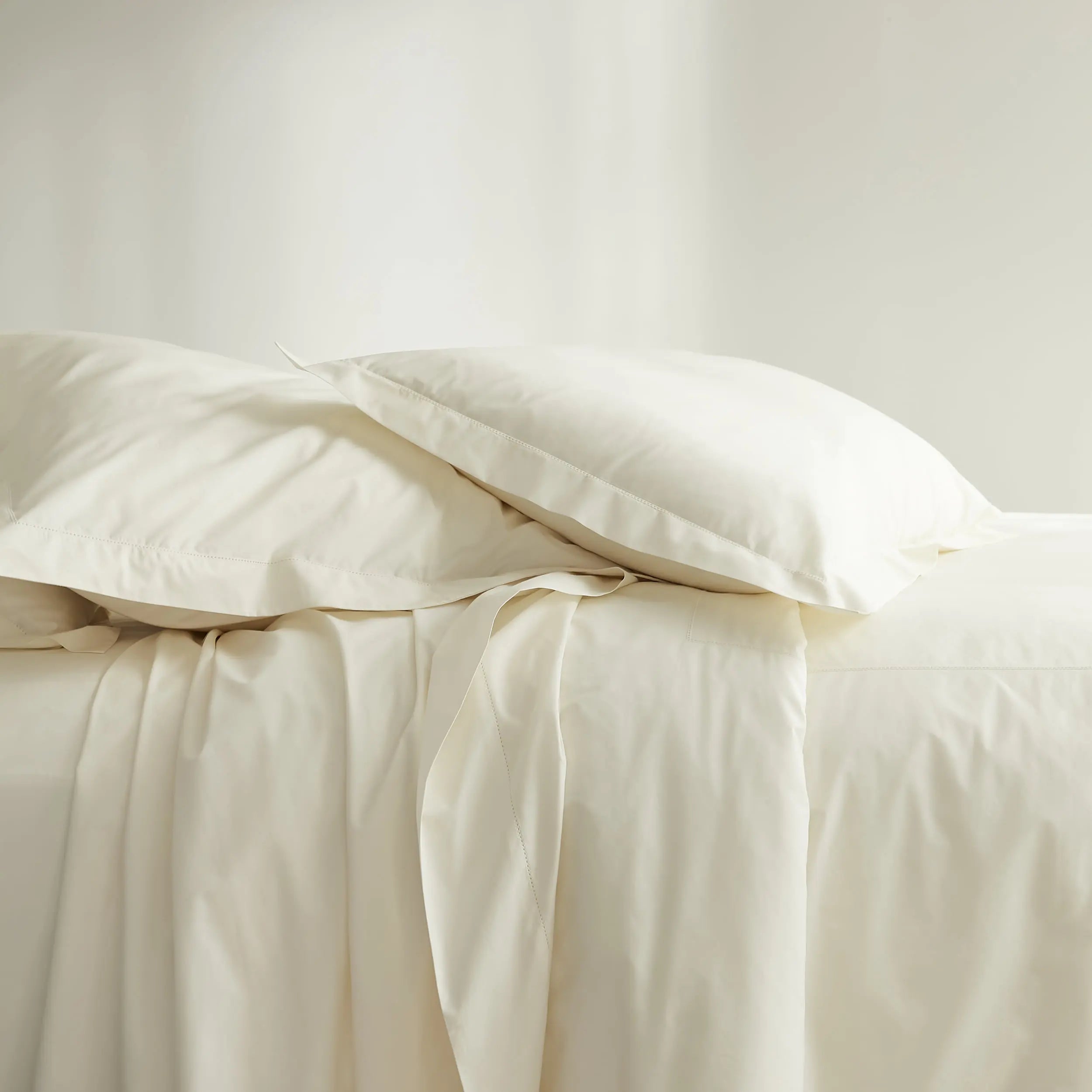 Taies d'oreiller percale de coton Prestige