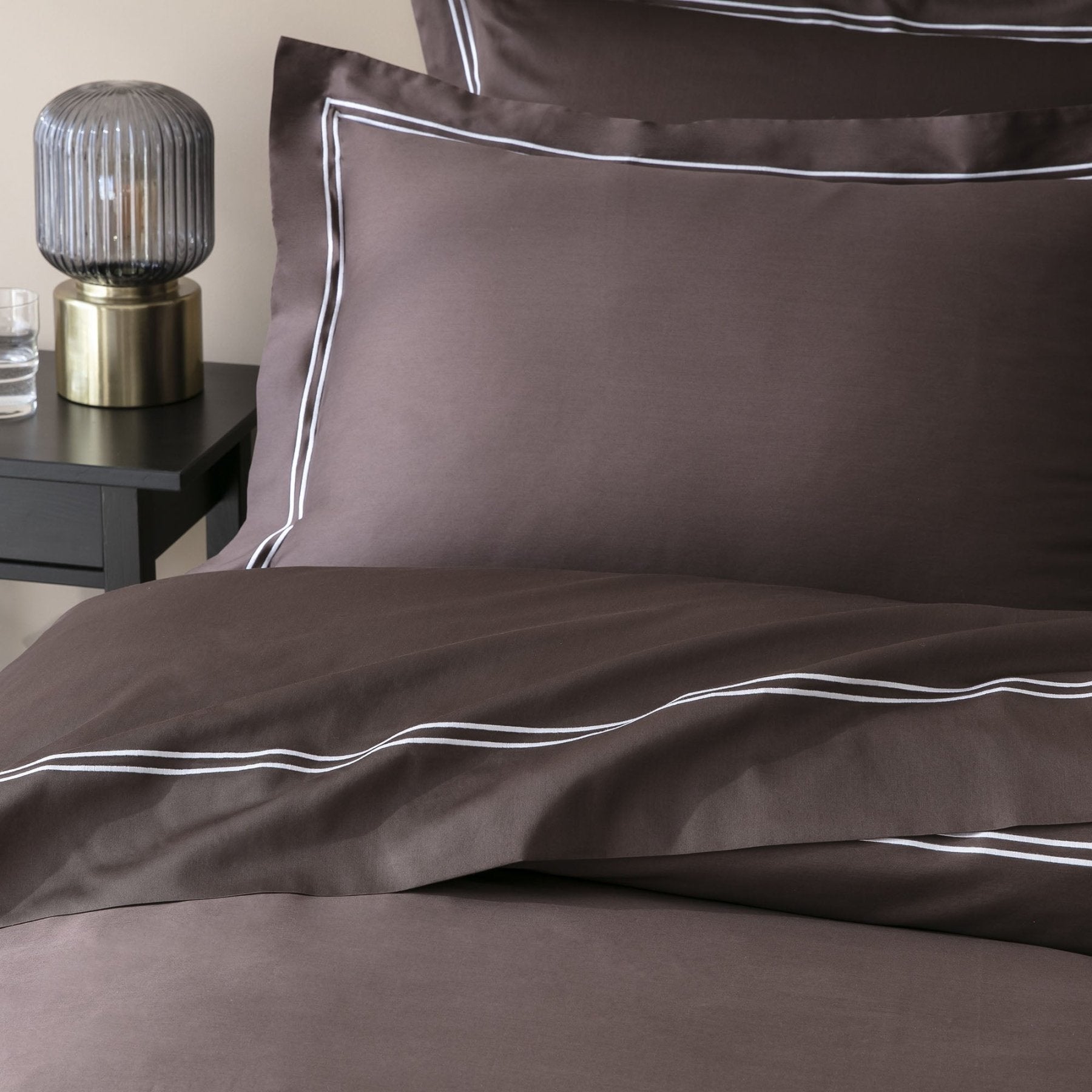 Drap plat satin de coton Divine